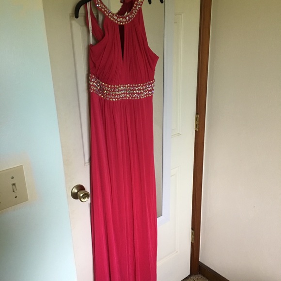 Pink Prom/Formal Dress Size 13/14 - Picture 1 of 3